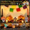6 Pieces Day of The Dead Centerpieces for Parties Wooden Table Centerpieces Dia De Los Muertos Decorations Desk Day of The Dead Decorations Mexican Sugar Skull Signs for Halloween Party